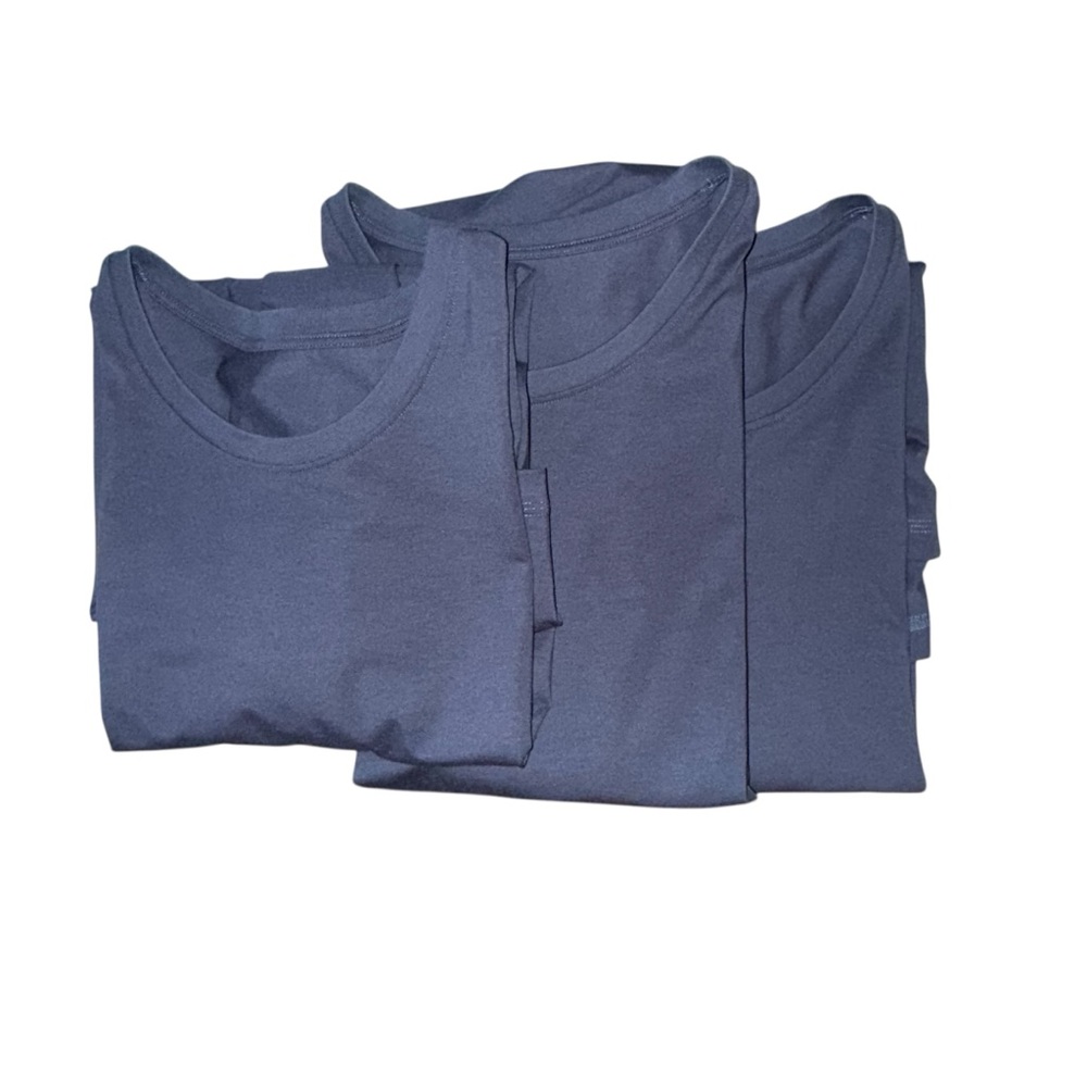 TexTale FRESH‎ Stain-Repel Signature Tees – 3-Pack Navy (2XL)